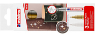 edding 751 (набор 3 штуки) metallic